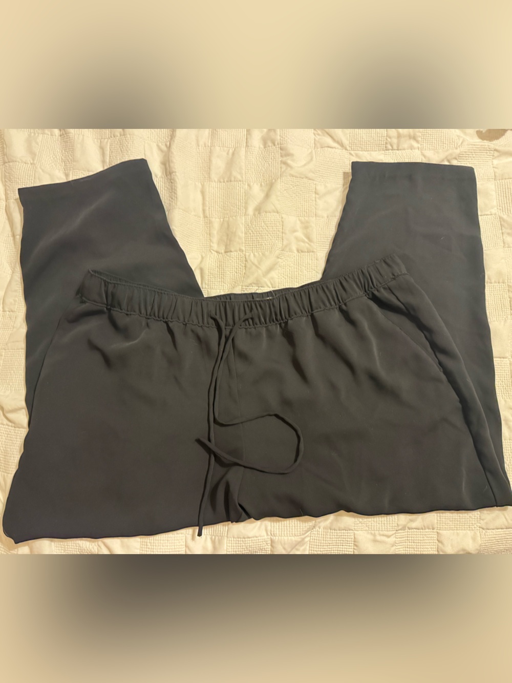 Women’s LOFT Plus Black Drawstring Pants SZ 20